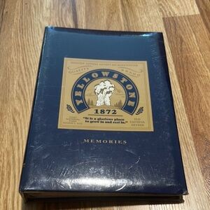 Yellowstone 1872 Memories Book 200 view photo album